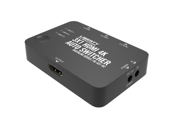 Liberty AV DL-A31-H2 | Digitalinx Series 18G 3X1 HDMI Auto Switcher