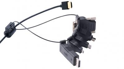 Liberty AV DL-AR2781 | Universal HDMI Adapter Ring Complete Assembly with 5 Adapters