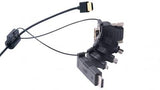 Liberty AV DL-AR2781 | Universal HDMI Adapter Ring Complete Assembly with 5 Adapters