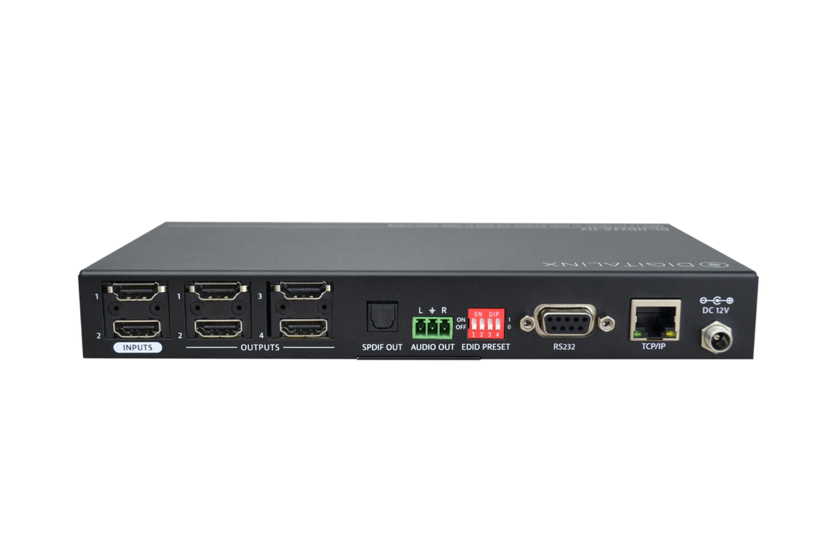 Liberty AV DL-HD24A-H2 | DigitaLinx 2x4 HDMI Distribution Amp / Splitter