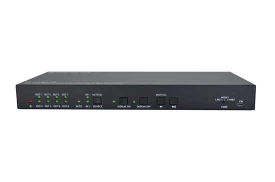 Liberty AV DL-HD28A-H2 | DigitaLinx 2x8 HDMI Distribution Amp / Splitter