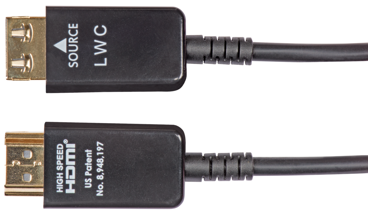 Liberty AV DL-PHDM-M-100M | 328" 18G Active Optical HDMI Cable, Plenum Rated Full 4K60 4:4:4 support
