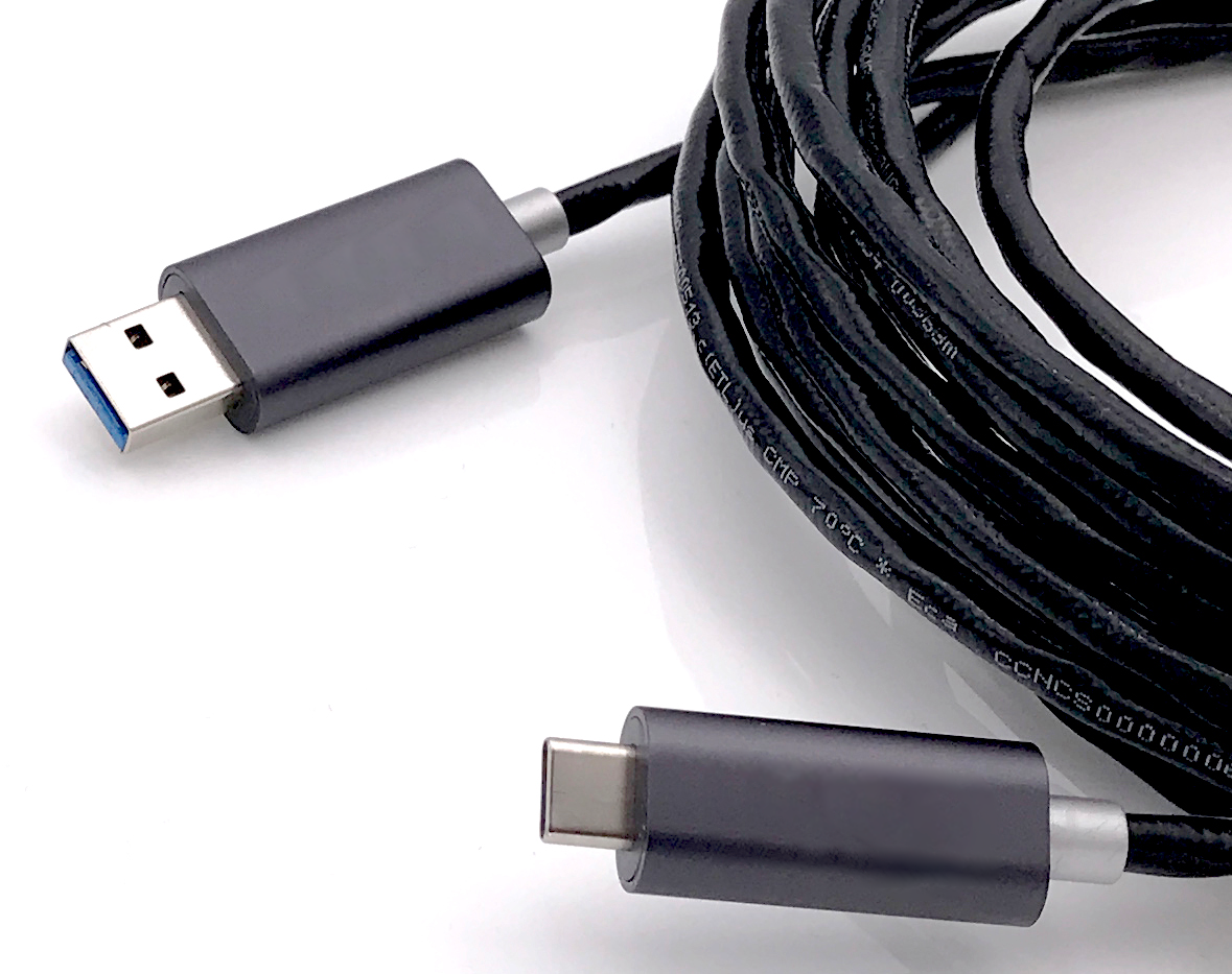 Liberty AV DL-PLUSB3.1AC-040M | 131.2" DigitaLinx USB 3.x/2.0/1.1 A-C Active Optical Plenum Cable (AOC)