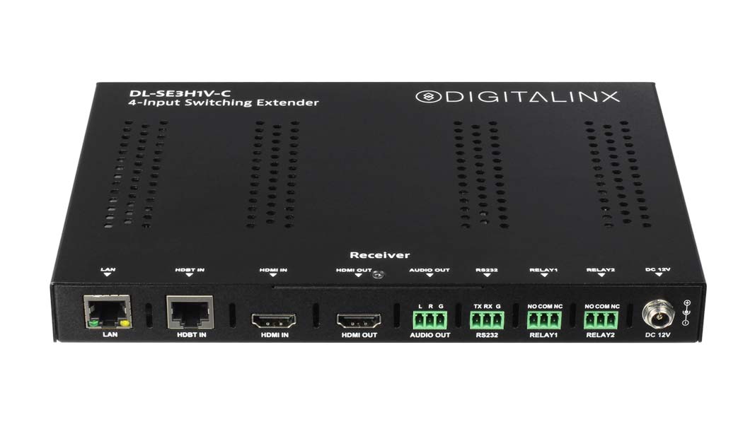 Liberty AV DL-SE3H1V-C | Digitalinx 4x1 Multi-Format Conference Room Collaboration Switcher/Extension Set