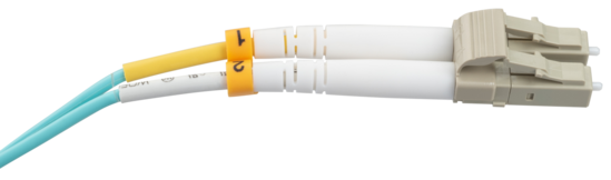 Liberty AV DMM10LCLC-010M | 32.8" Fibertron Duplex Fiber Optic Patch cable OM3 Laser Optimized Multimode LC-LC