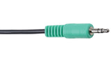 Liberty AV E-3.5SM-M-3 | 3" 3.5mm Stereo Audio Cable for Permanent Installations