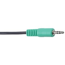 Liberty AV E-3.5SM-M-12 | 12" 3.5mm Stereo Audio Cable for Permanent Installations