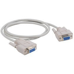 Liberty AV E-DB9F-F-6 | 6" Economy Molded D-SUB RS-232 and Control cable