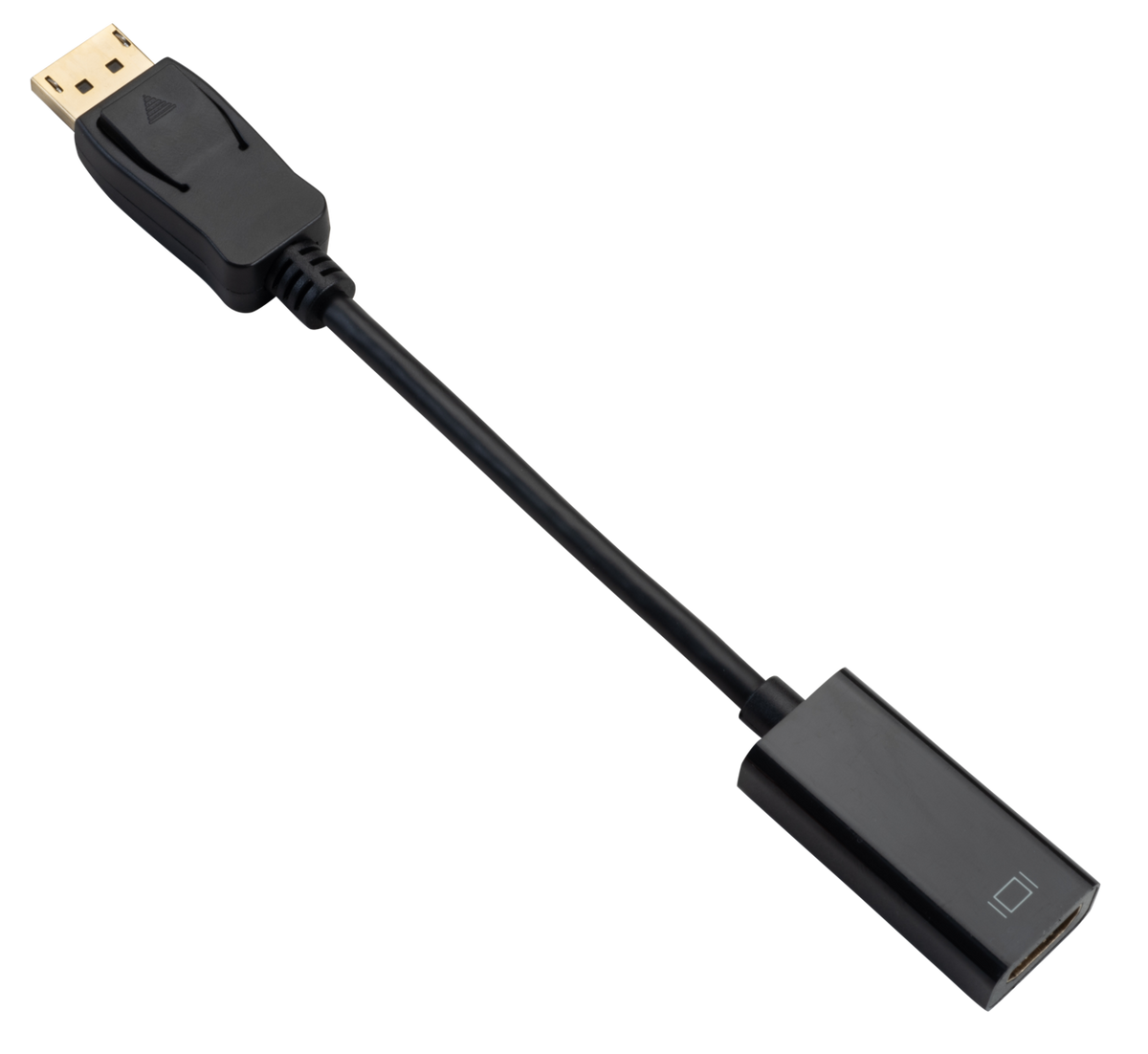 Liberty AV E-DPM-HDF | 0.75" Adapter Cable DisplayPort Male to HDMI Female 8 inches long
