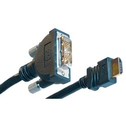 Liberty AV E-HD-DVI-01 | 3.28" Premium Molded HDMI to DVI Digital cable