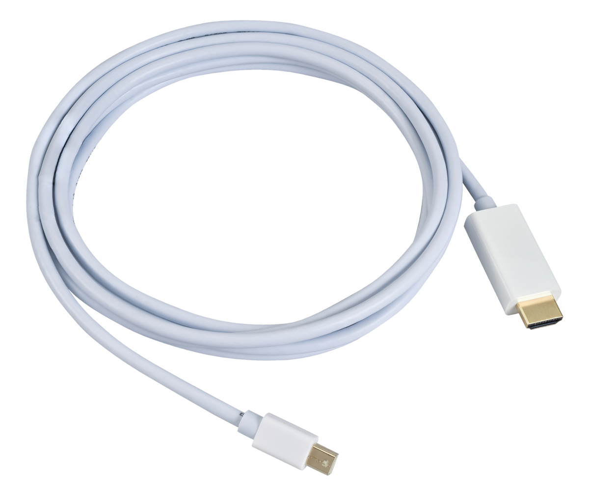 Liberty AV E-MDPM-HDM-15 | 15" Economy Mini-DisplayPort to HDMI Cables
