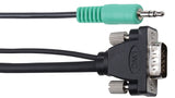 Liberty AV E-MVAM-M-3 | 3" Micro VGA Cable solutions without ferrites
