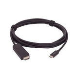 Liberty AV E-UCM-HDM-10F | 10" Molded USB C Male to HDMI A Male Cable
