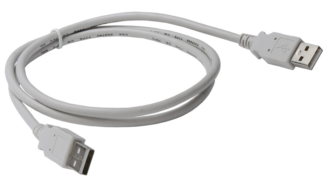 Liberty AV E-USBAA-10 | 10" Molded USB 2.0 A male to A male