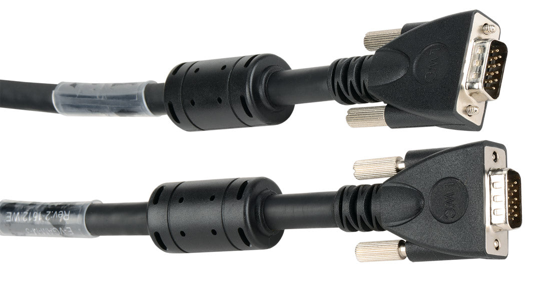 Liberty AV E-VGAM-M-3 | 3" Premium Molded EDID compliant VGA cable