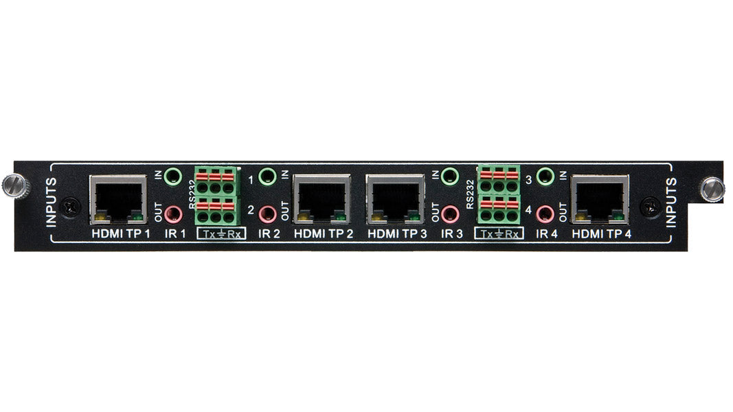 Liberty AV FLX-BI4-BSTK | Input Card for Card-Based Matrix Switcher - HDBaseT