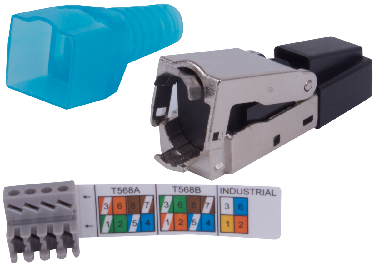Liberty AV FTPSA0A | Shielded Cat7 Termination with FTPSA0A Plug