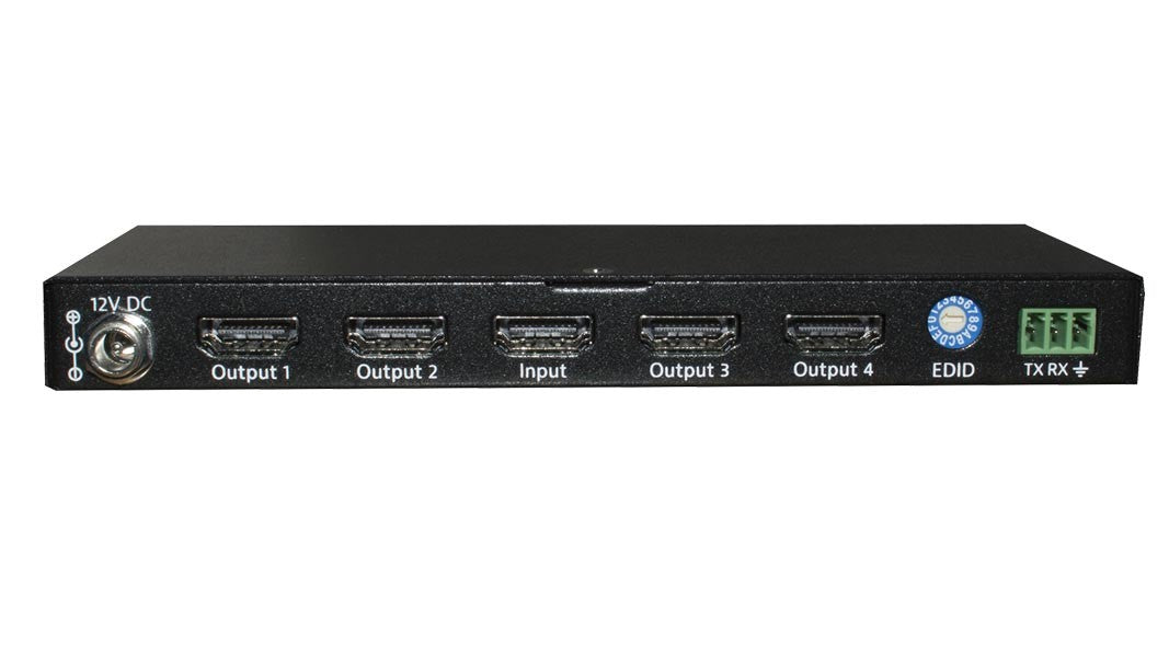 Liberty AV HD14S | Intelix 1X4 HDMI 2.0 18G Distribution Amplifier / Splitter