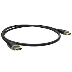 Liberty AV HDPMM03F | 3" Kinetic Series Premium High Speed HDMI Cables with Ethernet Certified 18G