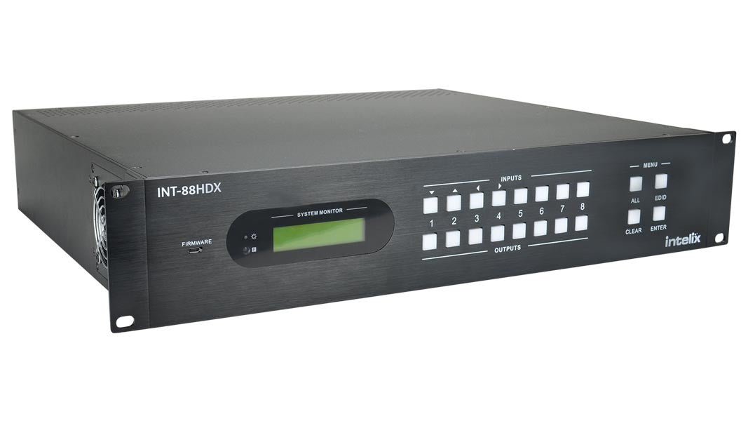 Liberty AV INT-88HDX-BSTK | 8X8 HDMI / HDBaseT Matrix Switcher