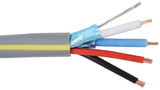 Liberty AV LLINX-U-500 | 500 Feet Grey OEM Systems Universal Control 22 AWG 1-Pair Shielded and 18 AWG 2-Conductor Composite Cable Reel
