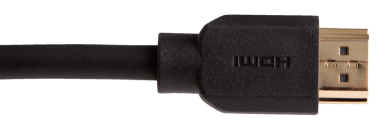 Liberty AV M2-HDSEM-M-06F | 6" Reduced Profile HDMI Patching Cables with High-Retention