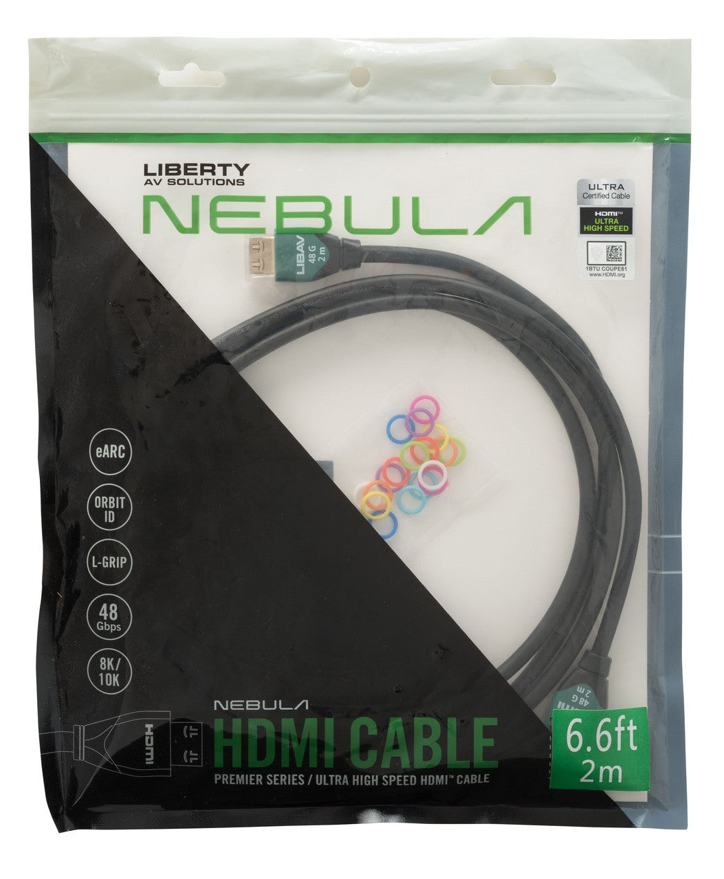 Liberty AV NEBULA-H03M | 9.84 Feet Liberty Nebula Series Ultra High Speed HDMI Cable Series