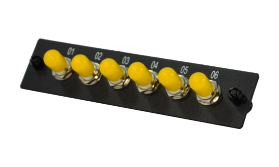 Liberty AV RF-06PLSM-6ST | insert Panel -- 1 slot -- single mode OS2-- 6 ST