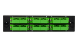 Liberty AV RF-12PLSM-6DSCA | insert Panel -- 1 slot -- single mode OS2-- 6 duplex SC/APC (angled)