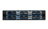 Liberty AV RF-12PLSM-6DSC | insert Panel -- 1 slot -- single mode OS2-- 6 duplex SC