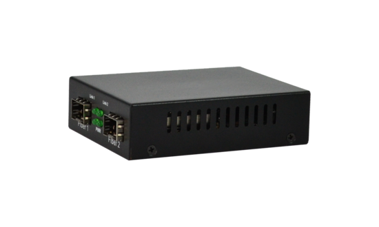 Liberty AV RF-FMCTRX-20 | Ethernet SFP to SFP Media Converter with 2 GE SFP Slots