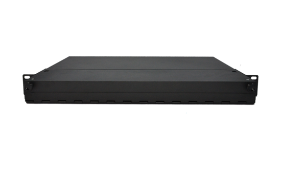 Liberty AV RF-RM1RU03P | Run Fiber Brand Enclosure 1RU Rack Tray With 3 Panel Slots
