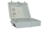 Liberty AV RF-WM12PIO | Wall-mount fiber distribution box -- 12 port with outdoor rating (requires couplers)