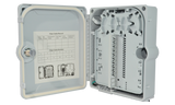 Liberty AV RF-WM12PIO | Wall-mount fiber distribution box -- 12 port with outdoor rating (requires couplers)