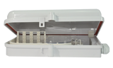 Liberty AV RF-WM16PIO | Wall-mount fiber distribution box -- 16 port with outdoor rating (requires couplers)