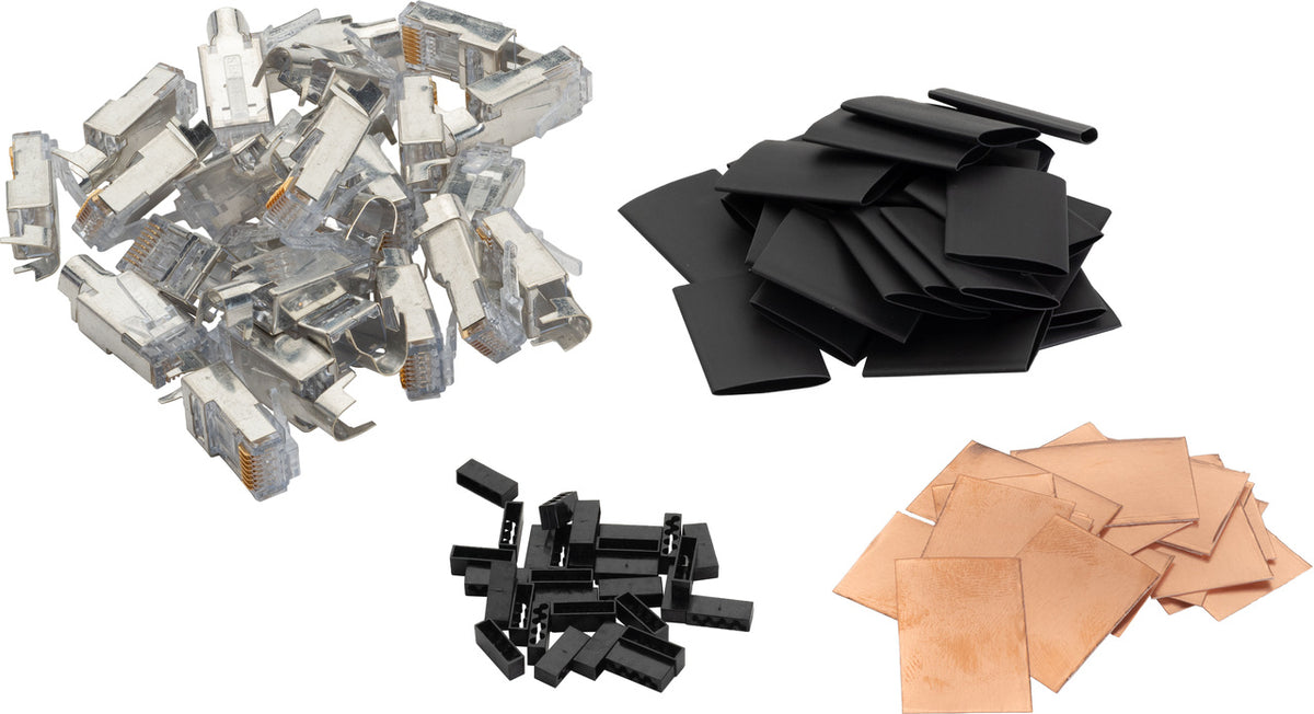 Liberty AV RJ45-STP-L6A | CAT6 A F/UTP RJ45 Install Kit Package