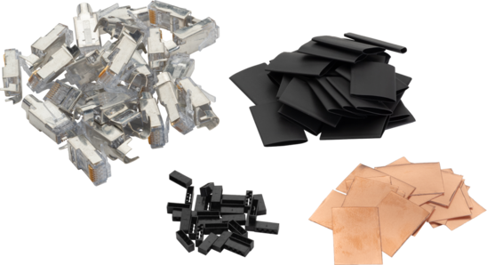 Liberty AV RJ45-STP-L6A | CAT6 A F/UTP RJ45 Install Kit Package