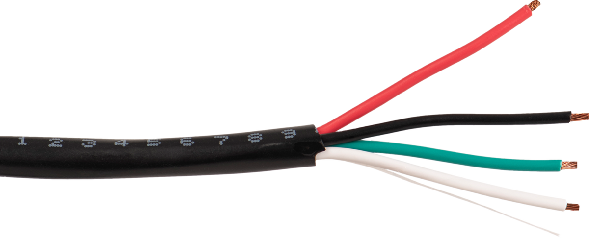 Liberty AV RVSPK164BK | Black RUNAV 16 AWG 4 Conductor Speaker Cable Box