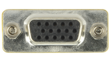 Liberty AV V5 | Economy D-SUB Coupler and Adapter VGA Female to Female Panel Mount