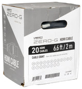 Liberty AV ZG-H01MBP | 3.28 Feet Zero-G 18G Flex HDMI Black 1.0 Meter