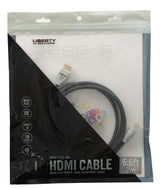Liberty AV ZG-H01.5M | 4.92 Feet Zero-Gravity Super Flexible High Speed HDMI Cable Series