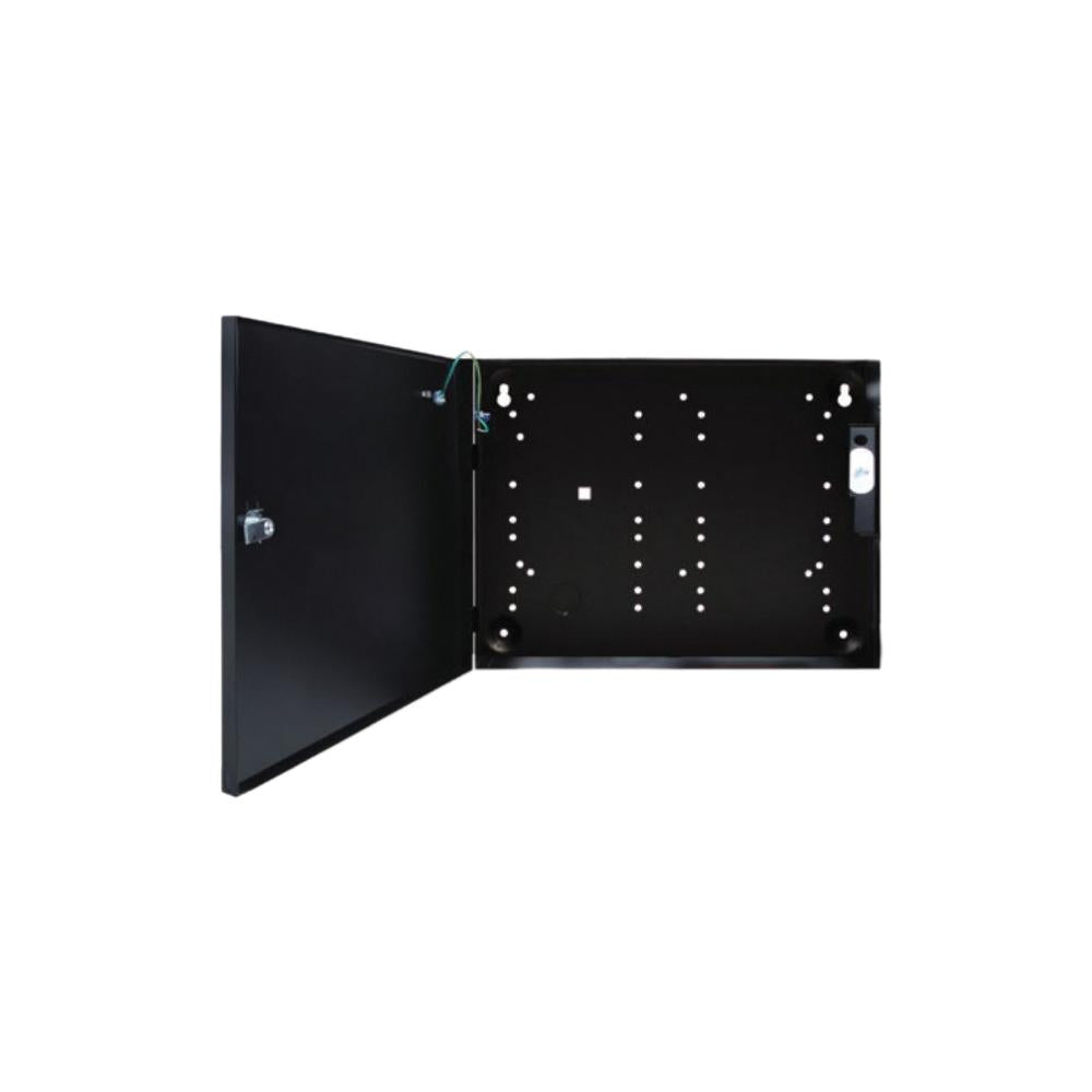 LifeSafety Power E5-BOXED | Enclosure, 11 in. W, 3 in. D, 8.5 in. H, Black, Steel
