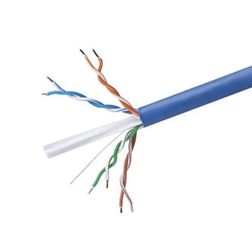 Linear Corporation 6B-272-2A | Copper Cable, 4 Pair x 23 AWG, 10GAIN XP + Category 6A, Riser CMR, Blue Jacket, 1000 Feet Reel