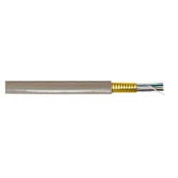 Linear Corporation 02-110-03 | Solid Copper Riser Cable, ARMM Series, 300-Pair, 24 AWG, Category 3 Solid, Corrugated Aluminum Tape Shield, PVC Gray Jacket