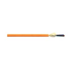 Linear Corporation 440066G01 | Indoor Single Unit Distribution Fiber Cable, Flame Retardant PVC Orange Jacket