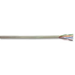 Linear Corporation 51-243-48 | Plenum Copper Cable, Marathon, 4 Pair, 24 AWG, Category 5e, White Jacket, 1000 Feet Reel-In-A-Box