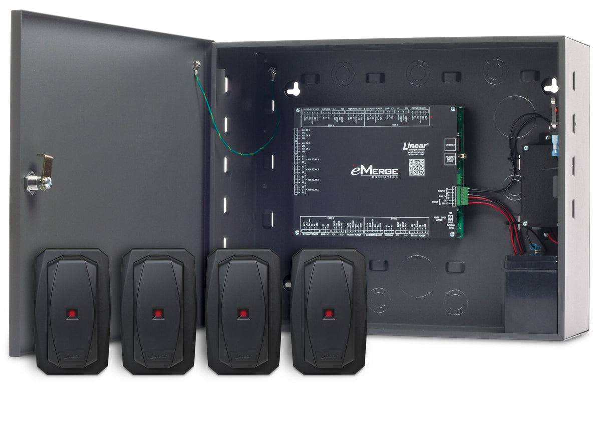 Linear Corporation 620-100259 | e3 Elite-36 4-Door Access Control Bundle