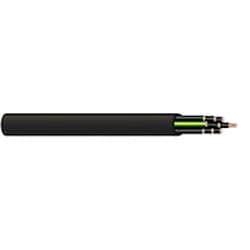 Linear Corporation 648948 | 500-3C TC-ER Machine Tray Control Cable PVC-NYL/PVC Black Jacket