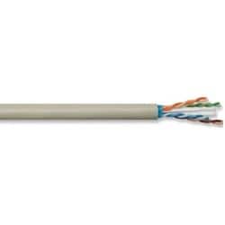 Linear Corporation 6H-272-5B | UTP Cable, Plenum, 23 AWG, Solid, Cat 6A, 4-Pair, 0.25" Cable Diameter, Flame Retardant PVC Jacket, Green