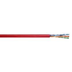 Linear Corporation 77-240-9A | Category 6 Non-Plenum Cable, Red, 1000 Feet Box